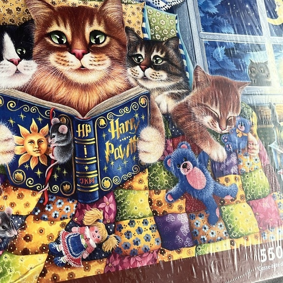 “550 Piece Puzzle: Kitten’s Bedtime” - Picture 6 of 7
